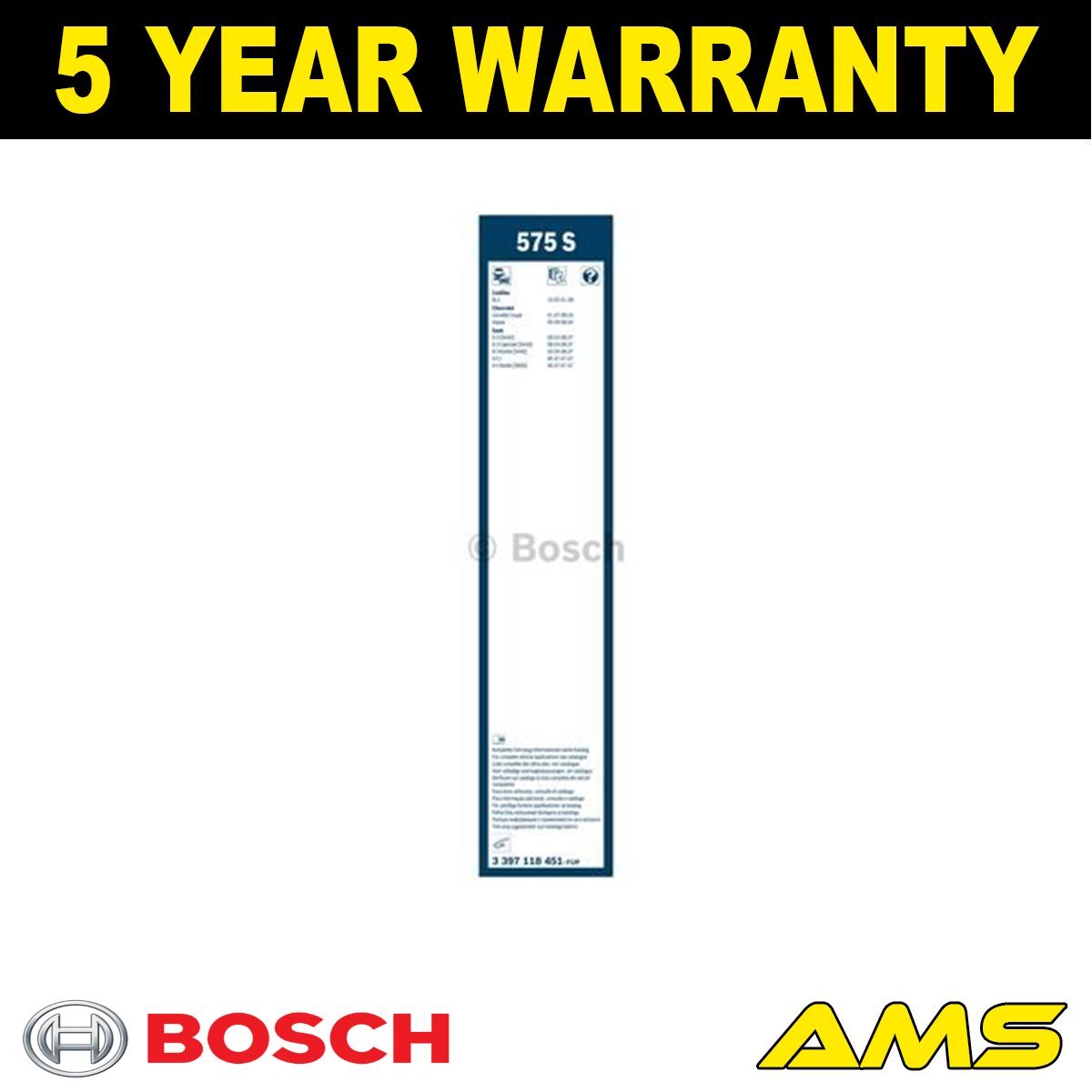Fits Saab 9-3 2002-2008 9-5 1997-2007 Windscreen Wiper Blade Front