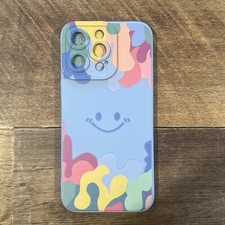 iPhone 15 Pro Max Phone Case Silicone Jelly Case Blue Waves Brand New