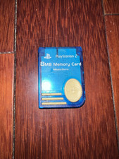Sony Playstation 2 Magic Gate 8MB Memory Card Nyko Clear Blue PS2