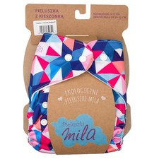 Couche lavable Simed avec poche, Triangles