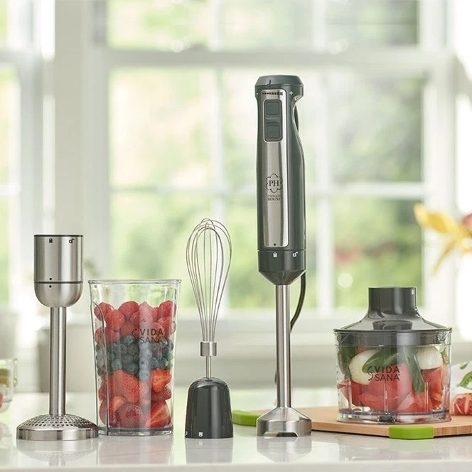 Princess House Vida Sana 4-in-1 Immersion Blender (5594) New In Box
Opens in a new window or tab
