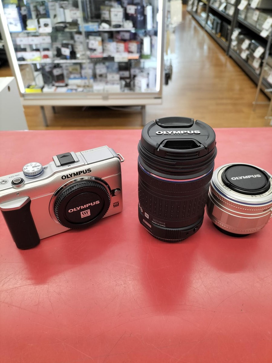 Olympus E-Pl1 Mirrorless Single Lens Double Zoom Kit | eBay Olympus E-Pl1 Mirrorless Single Lens Double Zoom Kit | eBay
