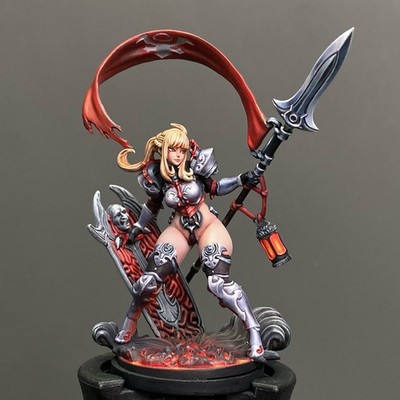 Kingdom Death Painted Vignette of Death: Screaming Nukealope 1 Miniature Presale