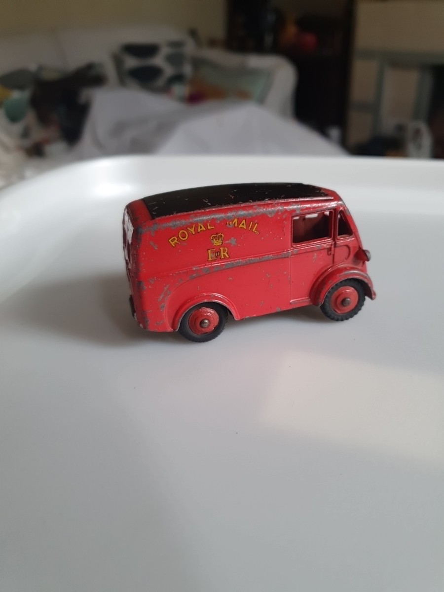 Dinky Toys Morris Royal Mail Van Réf 260 – Fourgon Jaune, état De Jeu, 55/61