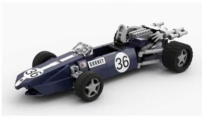 Formel 1 Eagle T1G MK1 Modell Moc Klemmbausteine