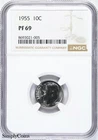 1955-P Roosevelt Dime Proof — photo from another recent sale