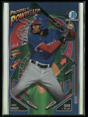 2024 Bowman #PP-14 James Wood Prospect Power-Up