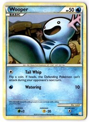 Wooper 88/123 HeartGold & SoulSilver Common