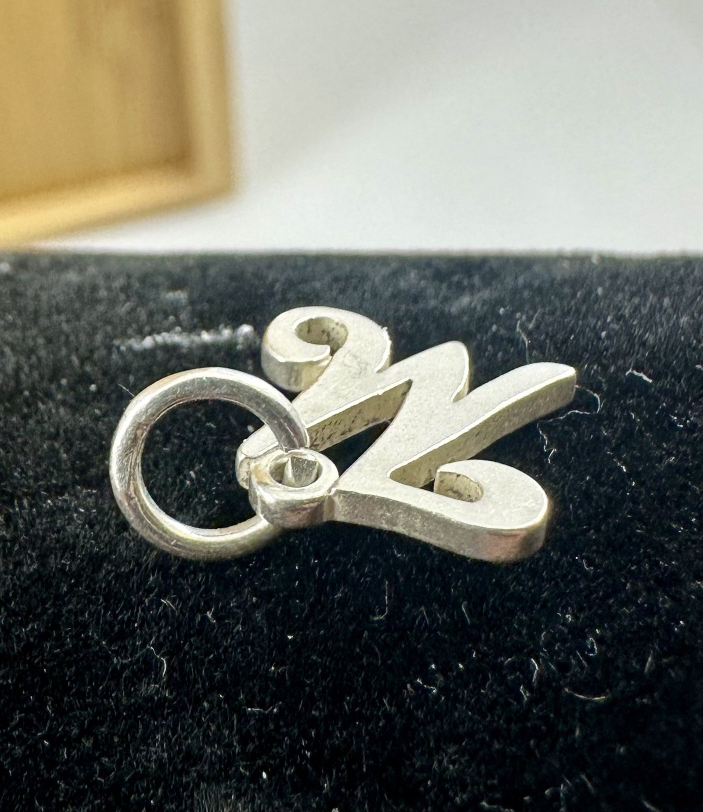 JAMES AVERY Sterling Silver Cursive Script Initia… - image 8