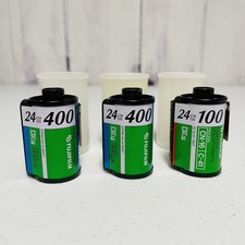 3 Rolls Fujifilm Fujicolor Super HQ 35mm Film 100 400 ISO