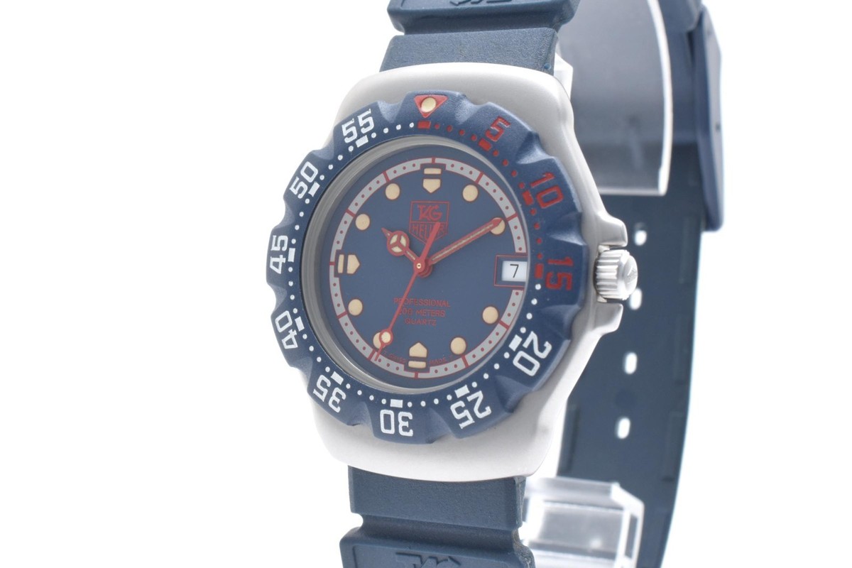 TAG Heuer Formula 1 Blue Men's Blue Rubber Strap Watch