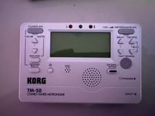 KORG TM-50 combo tuner and metronome - White