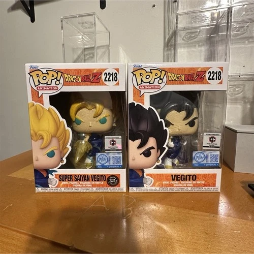 Dragon Ball Z Pre Release Super Saiyan Vegito & Vegito #2218 Pop! Vinyl Figures