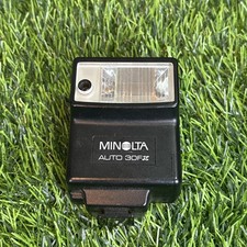 Vintage Minolta Auto 30FX Camera Flash Untested As Is