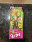 1992 Mattel Troll Barbie Doll with Mini Troll Doll 10257 Vintage damaged box