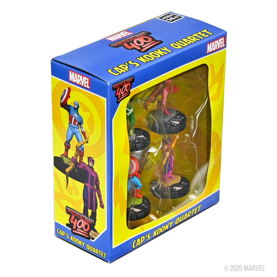 Marvel HeroClix 400: Cap's Kooky Quartet - Image 4 of 4