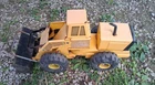Tonka Pressed Steel Yellow Black Loader Construction Vehicle Toy