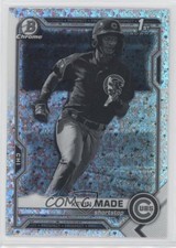 2021 Bowman Chrome Black & White Mini-Diamond Refractor Kevin Made #BCP-153 11s9