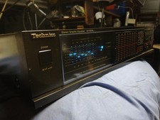Technics SH-8036 Stereo Graphic Equalizer Vintage Stereo Component Tested Works