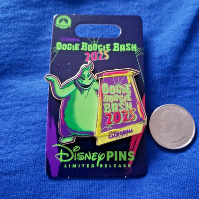 Disney Oogie Boogie Bash 2025 Nightmare Before Christmas Limited Release Pin