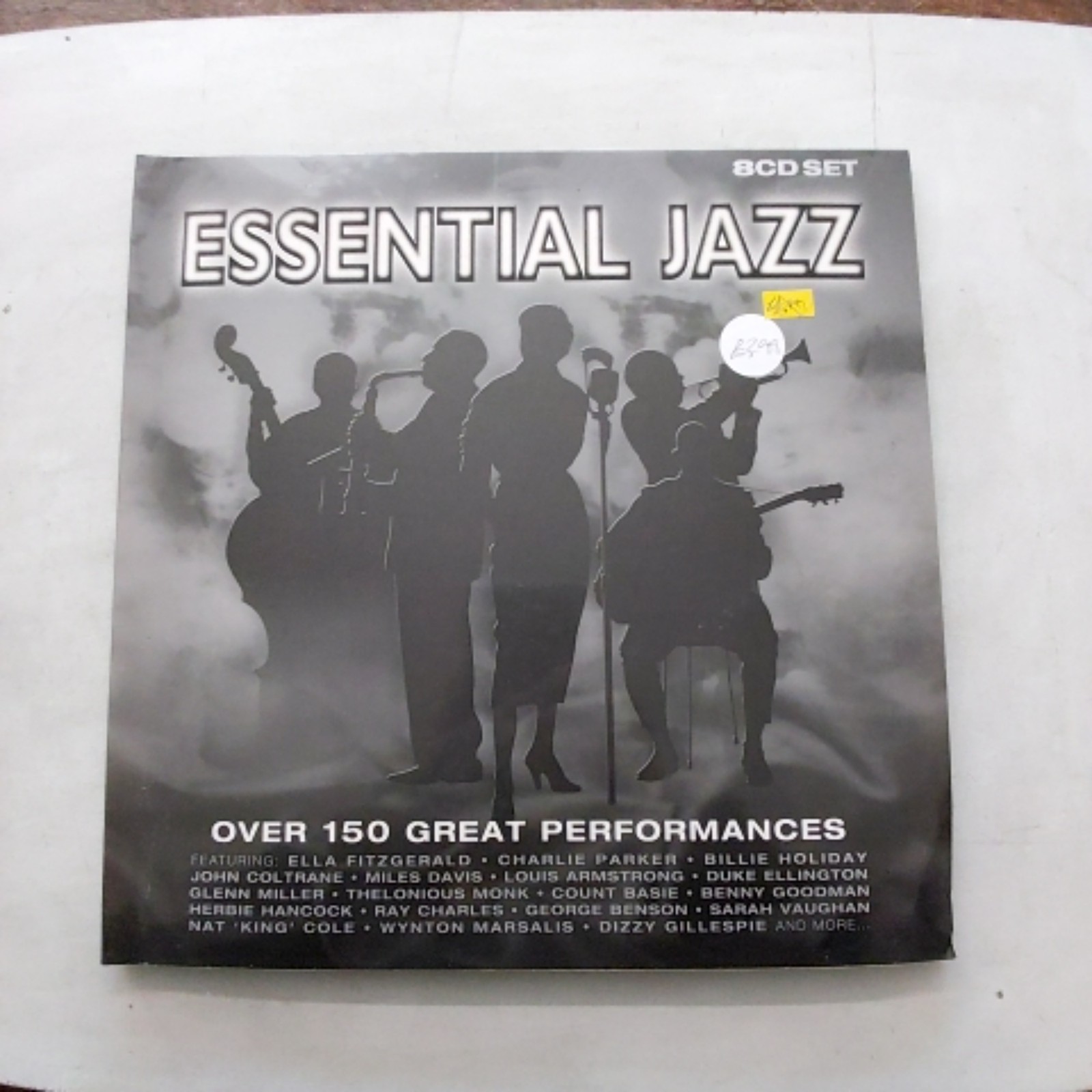 Essential Jazz 8 CD Set Over 150 Great Performances Various Artists