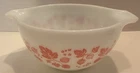 Vintage Pyrex Pink Gooseberry Nesting Bowl 441 - 1 1/2 pt - EUC