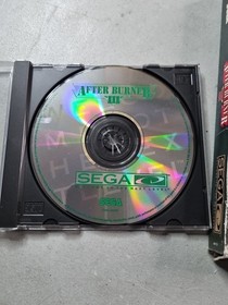 AFTER BURNER III (Sega CD, 1993) VINTAGE Box TESTED 