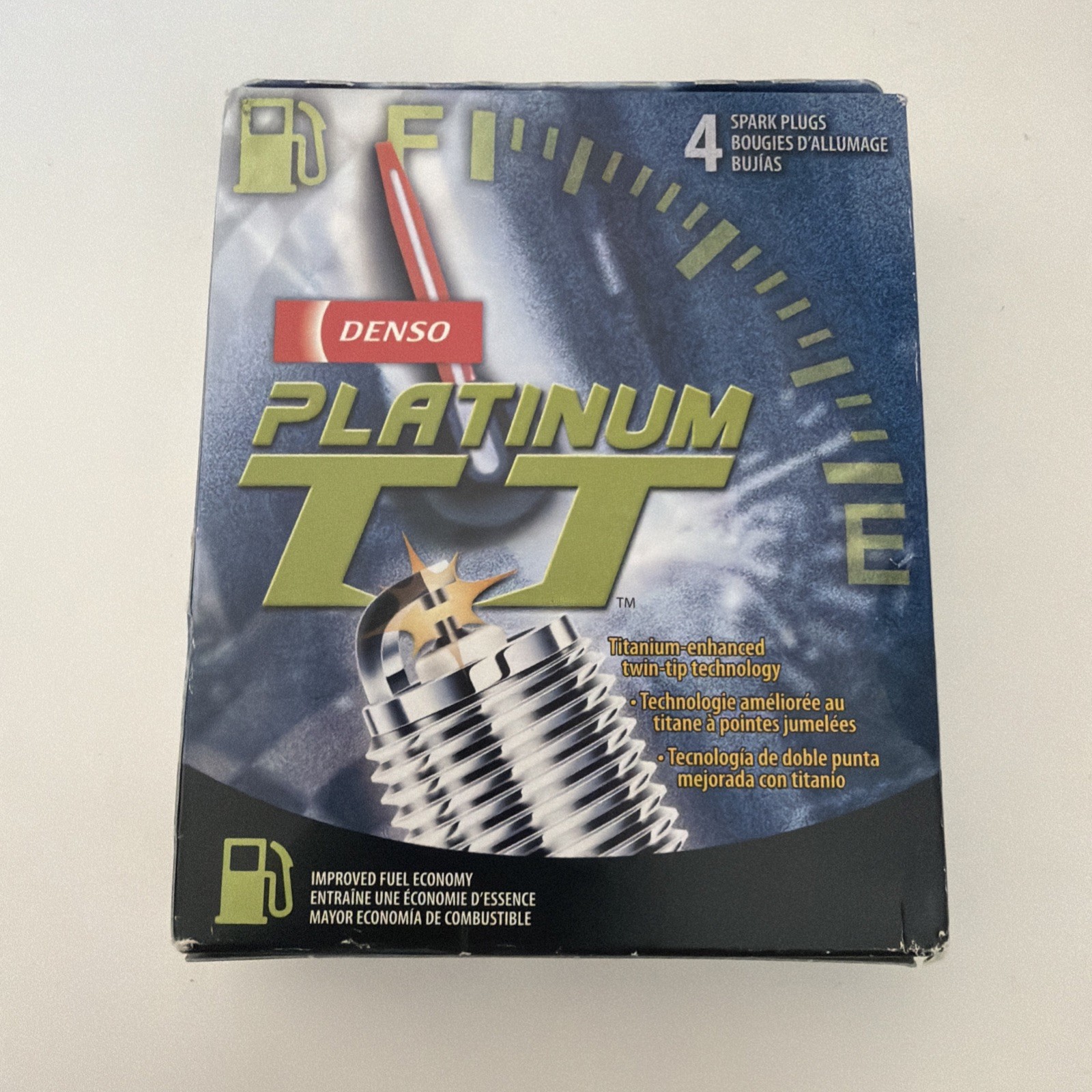 4 Pack Denso Platinum TT 4503 Spark Plugs PK 16TT for 2013-2015 Toyota Prius