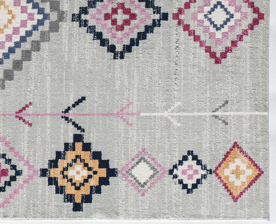 Alfombra BR15B Chipre 4'0"x6'0" gris nativo Foto 3 de 4