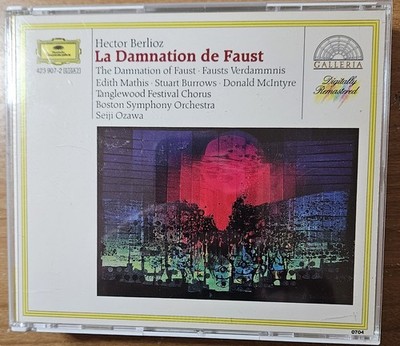 Berlioz: La Damnation de Faust (Deutsche 423 907-2 2-CDs) Seiji Ozawa Mathis