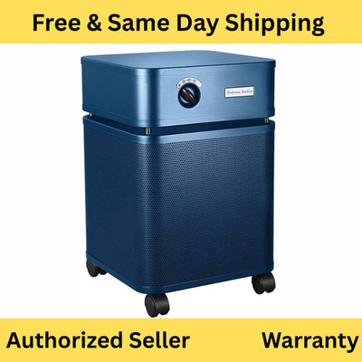 Austin Air Bedroom Machine HEPA Air Purifier Blue HM402 5-Stage HEGA 1500 sq ft