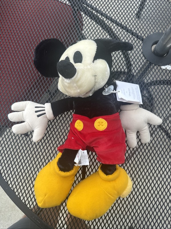 Vintage Disney Store Exclusive Mickey Mouse Plush Oh Boy With Original Tags