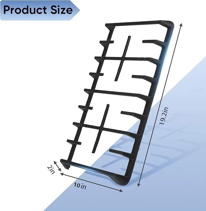 Rejillas superiores de estufa de gas para Samsung NX58H5600SS NX58J5600SS/SG NX58R5601SS Foto 2 de 4