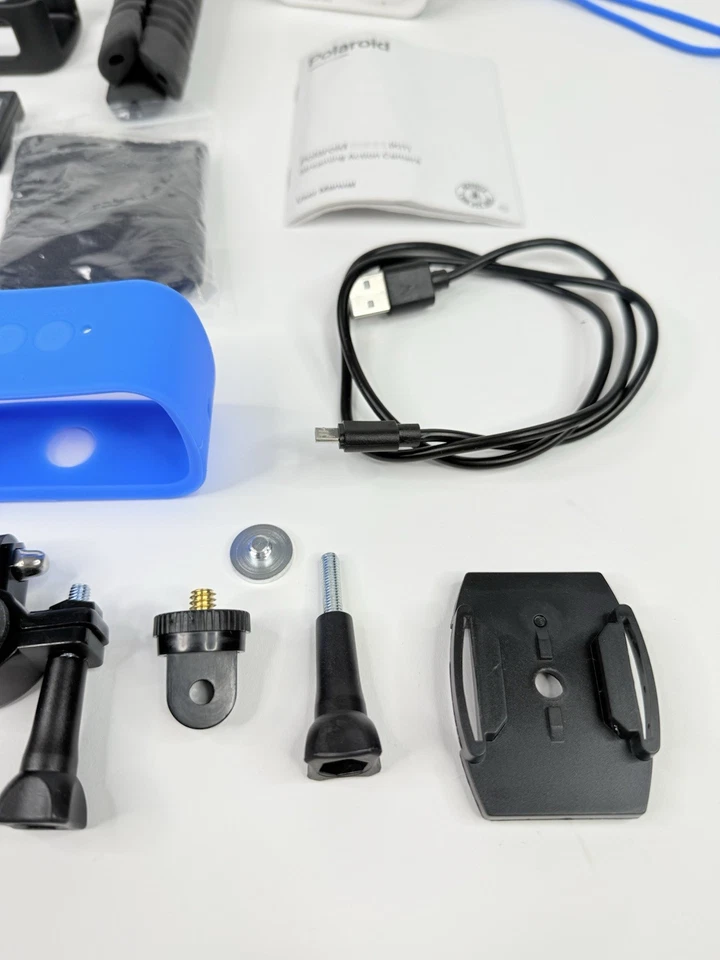 Polaroid iD922 Streaming Action Camera - Blue With Accessories - Image 3 of 4