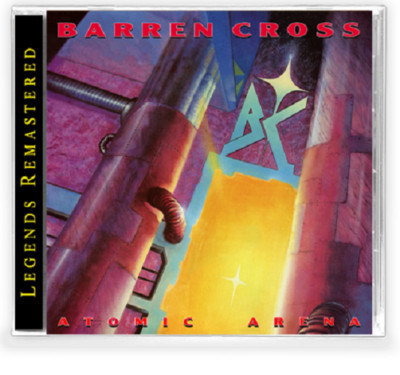 BARREN CROSS   Atomic Arena (NEW*LIM. US WHITE METAL CLASS.1988*STRYPER)