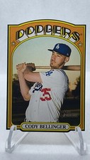 2021 Topps Heritage Cody Bellinger 1972 Mini Throwback Die-Cut Rare # 72DC - 1