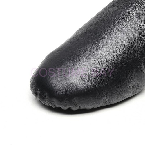 AU STOCK Soft Genuine Leather Canvas Ballet Jazz Dance Shoes Split Sole Ballroom - Picture 9 of 26