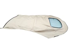 Fits: Audi A4/S4 2003-09 Soft Top W/Heated Glass window Haartz Creme German