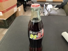 Bill Elliotte #94 Coca Cola Glass 8oz. Bottle
