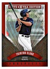 2015 Trenton Grisham Clark Panini Elite Extra Edition Rookie - San Diego Padres