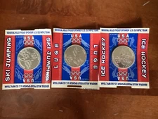 General Mills U.S. Olympic Medallions-Set of 3-GM1