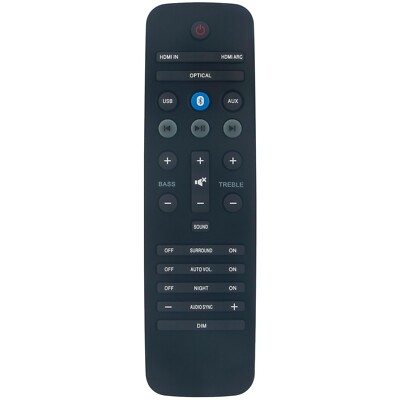 YKF297-009 Replaced Remote for Philips Fidelio Soundbar Speaker HTL9100/79