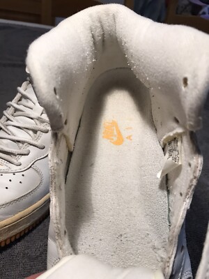Nike 1998 Vintage 630125 185 Air Force 1 Mid UK 8 (no box Nike 1998 Vintage 630125 185 Air Force 1 Mid UK 8 (no box