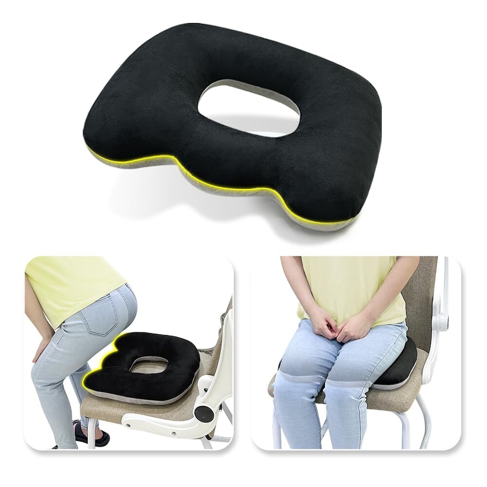 Bed Sore Cushion for Butt Donut Pillow for Tailbone Pain Relief