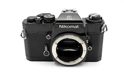 フィルムカメラ Nikomat el 50mm1.4 Rare Nikon Nikomat Nikkormat EL Camera w/ NAI follower +