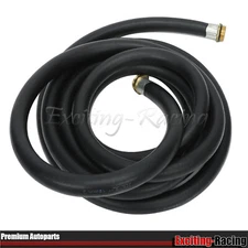 20 Feet Fuel Gas Transfer Pump Hose Oil Pump Tube Universal Black