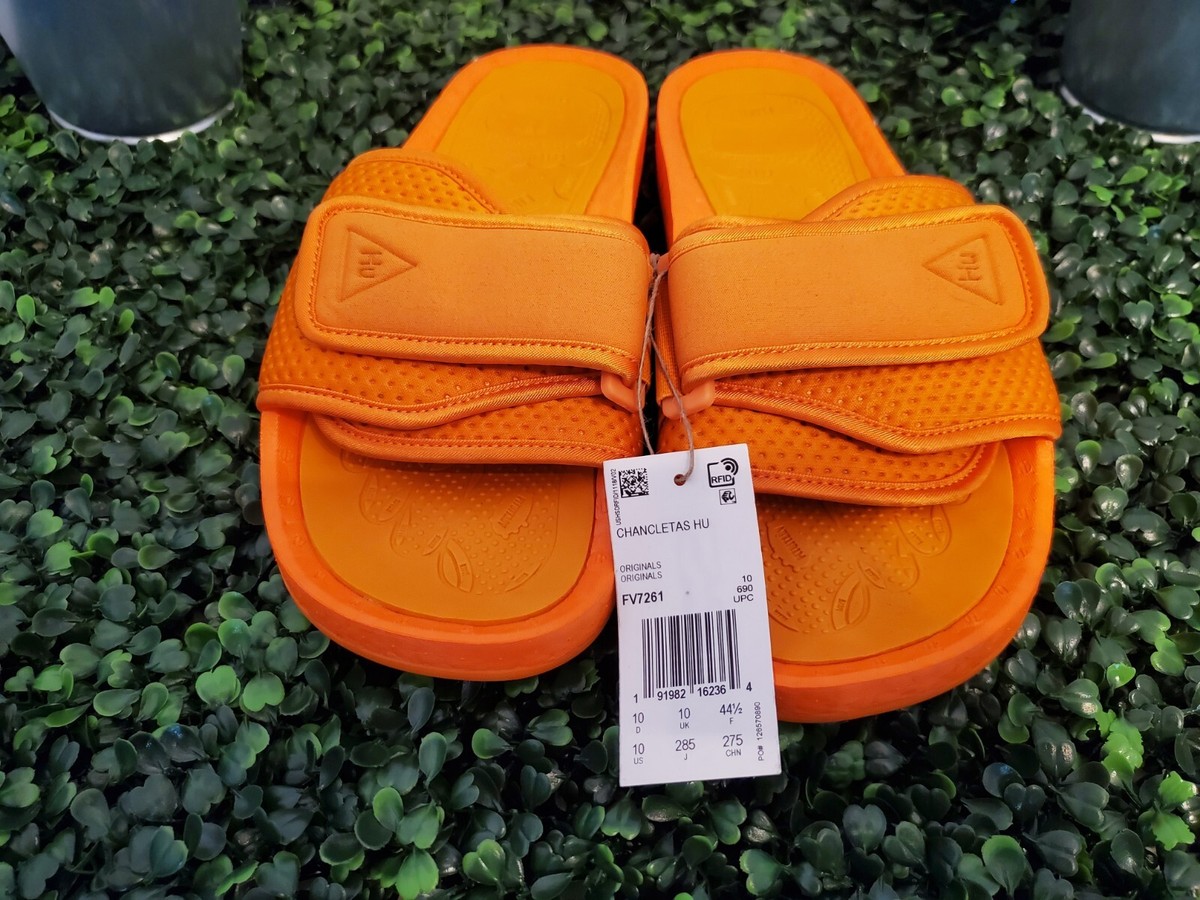 Adidas Human Race Pharrell Williams Orange?Chancletas HU 