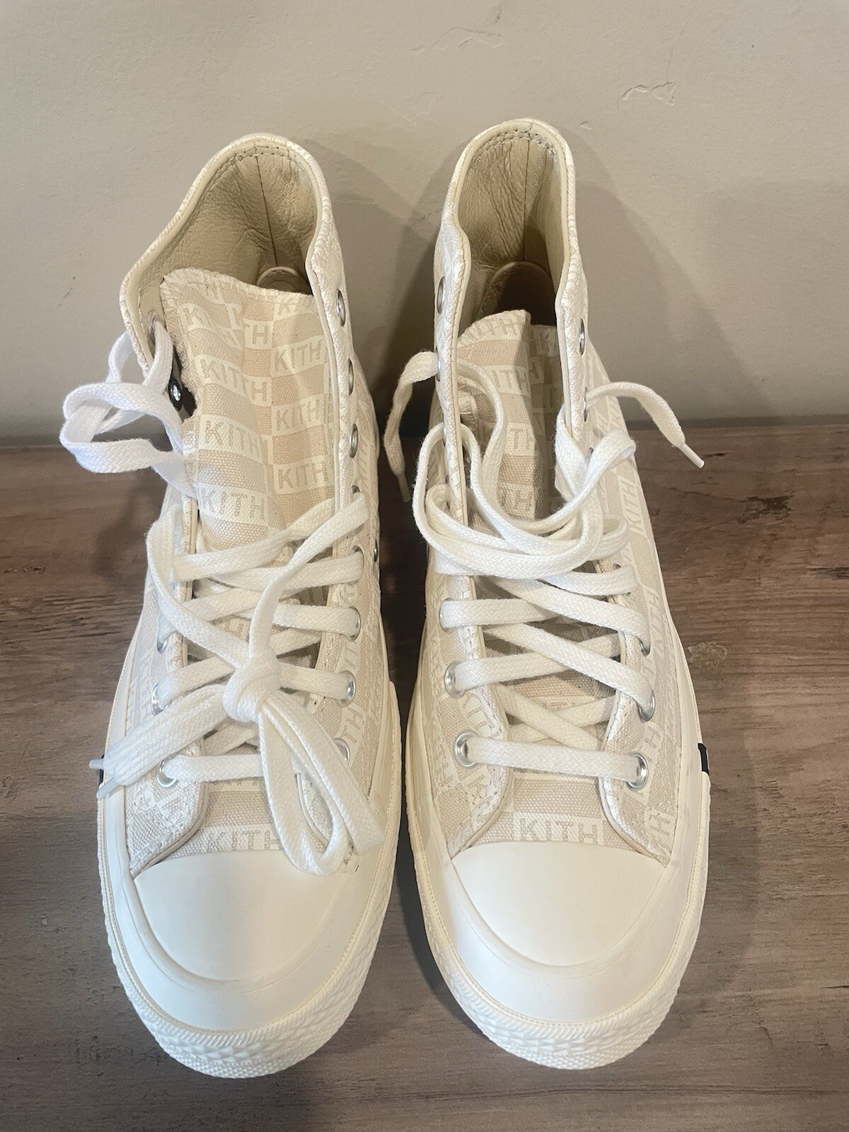 Kith x Converse Chuck 70 All Star Parchment AOP Mens Size 7.5