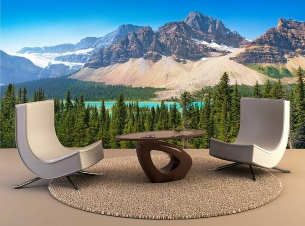 Wall Mural Art Canadian wilderness Banff Nati Home Decor ...