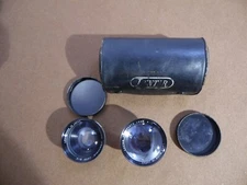 Lentar Telephoto and a Wide Angle Lens 8 - V Made in Japan with bag